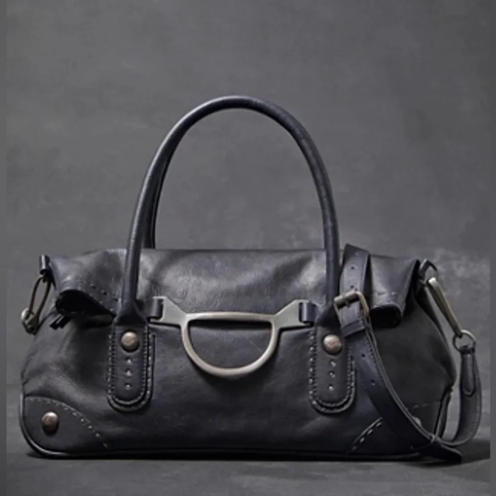 Free People Leather Satchel Handbag